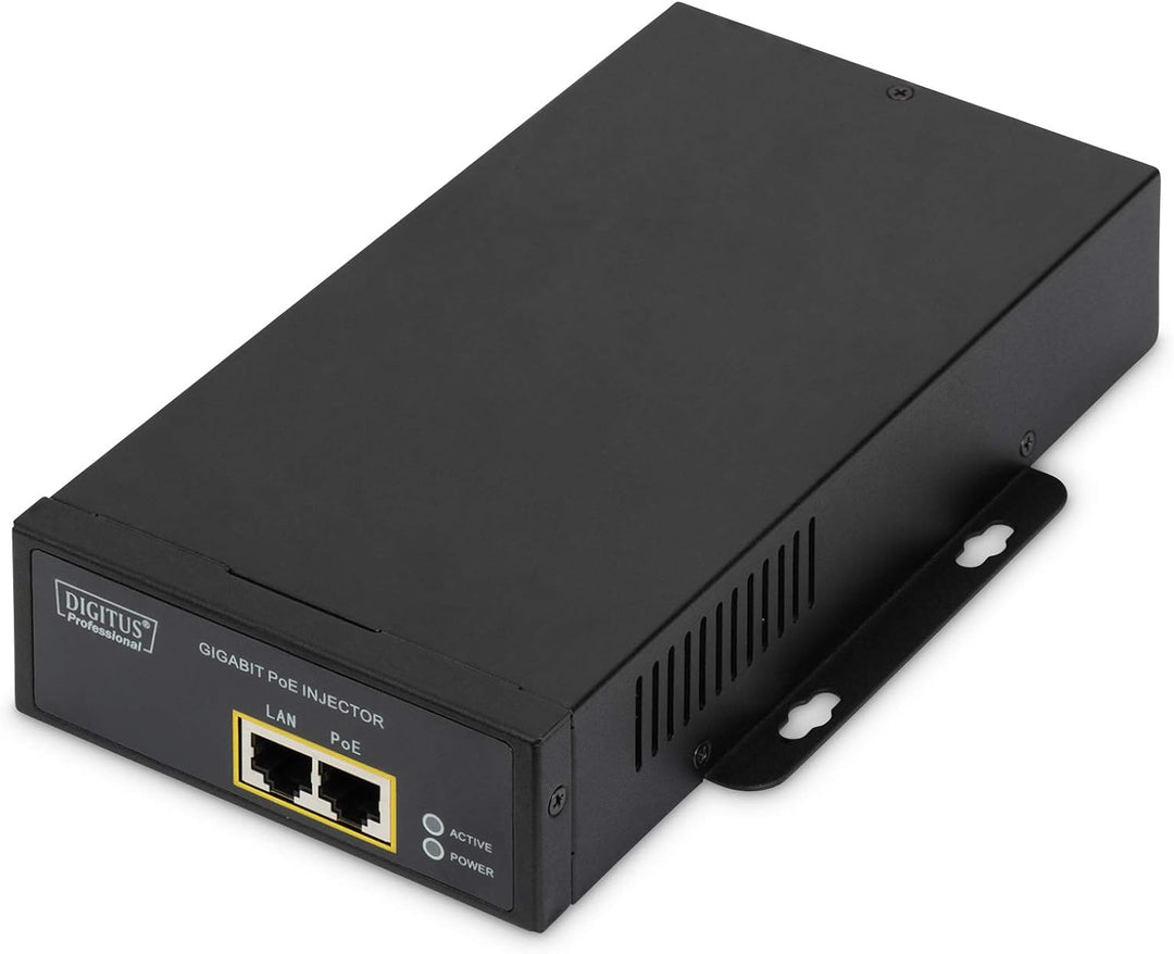 DIGITUS PoE++ Injektor - IEEE802.3at - Gigabit Ethernet - 95 Watt - max. 55 Volt - PoE Modus A & Mod
