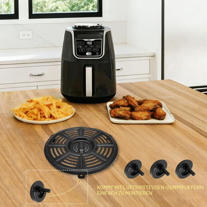 Heissluftfritteuse Backblech für Ninja AF100EU 3,8L 4-in-1 & AF160EU 5,2L 6-in-1 Luftfritteusen 21 c