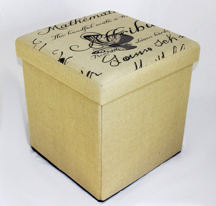 DanDiBo Hocker Faltbarer Sitzhocker 2148 Aufbewahrungsbox 40 cm Sitzwürfel Truhe Korb