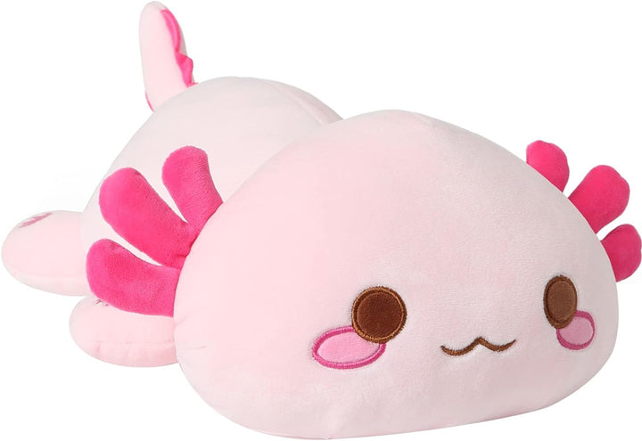 shownicer Plüschtier Axolotl Stofftier Kawaii Salamander Plüsch, Axolotl Kuscheltier Plüschkissen Sp
