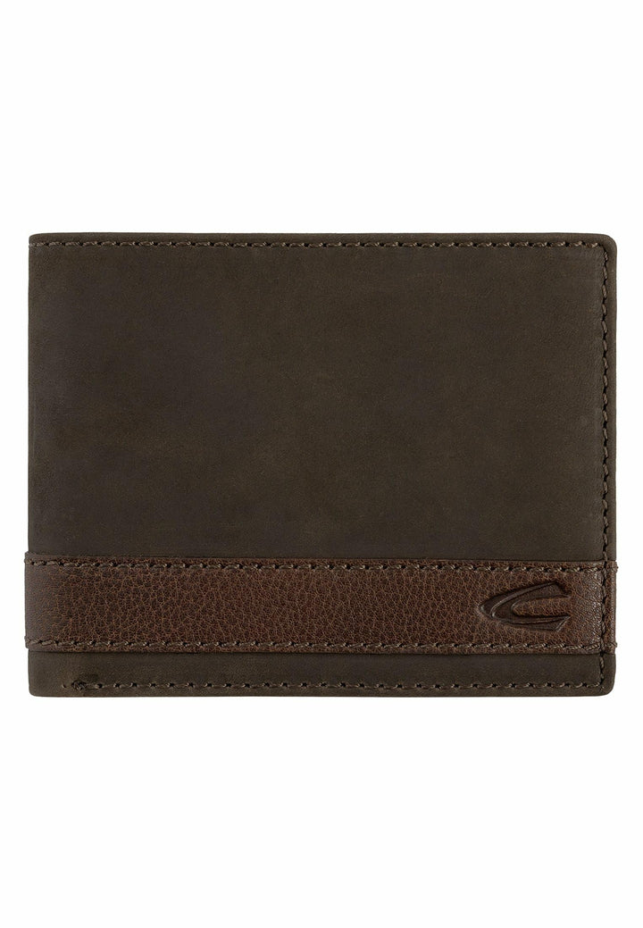 Camel Active Taipeh Herren Geldbörse Querformat Brown 000789, Brown 000789
