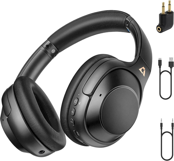 Riibox Y7Pro kabelloser Bluetooth Over-Ear-Kopfhörer mit Hybrid Active Noise Cancelling, 100h Spielz