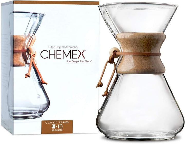 Chemex CM-10A Kaffee Zubereiter, Glas, 900 milliliters, Klar 1 Stück