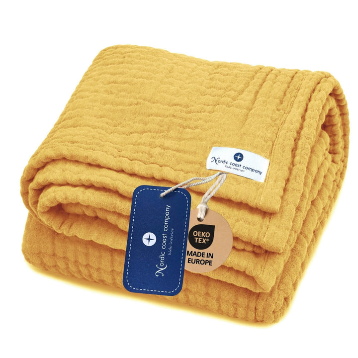 Baby Musselin Decke Musselindecke von Nordic Coast Mulldecke Mulltuch Pucktuch Puckdecke Krabbeldeck