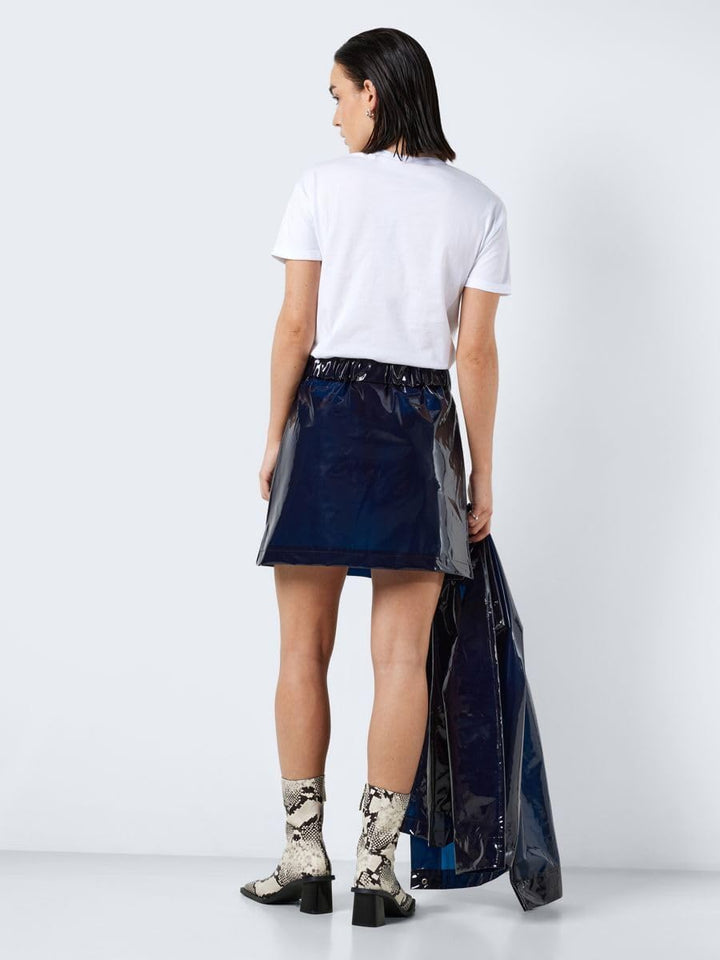 Noisy may Damen Nmsky Short Hw Transp Rainskirt Noos Rock S Navy Blazer, S Navy Blazer