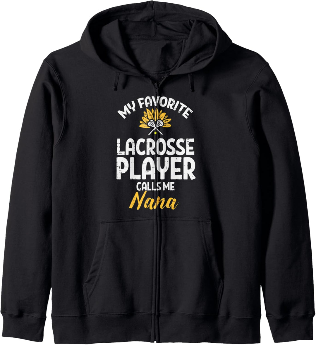 Favorite Lacrosse Spieler Nana Lax Familie Oma Mimi Frauen Kapuzenjacke