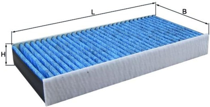 MAHLE LAO 232 Innenraumfilter Allergen-, Bakterien- und Geruchsschutz, Allergen-, Bakterien- und Ger
