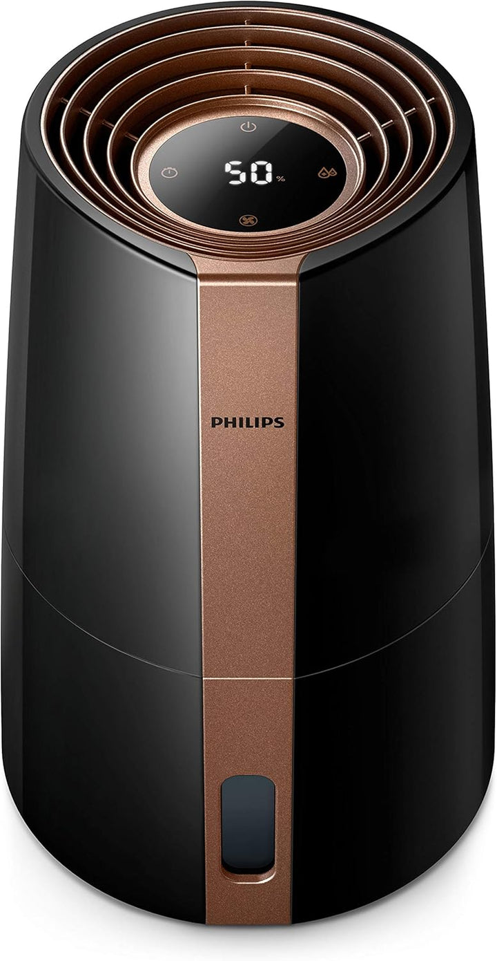 Philips Luftbefeuchter 3000 Serie HU3918/10 (bis zu 45m²,hygienische NanoCloud-Technologie,3 Liter W