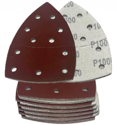 Schleifpapier Dreieckschleifer | Schleifpapier Multischleifer | 240-1.000 Körnung | je 20x Blatt | 1