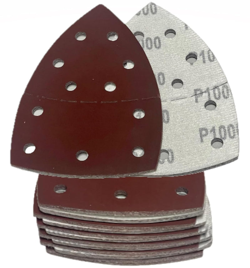 Schleifpapier Dreieckschleifer | Schleifpapier Multischleifer | 240-1.000 Körnung | je 20x Blatt | 1