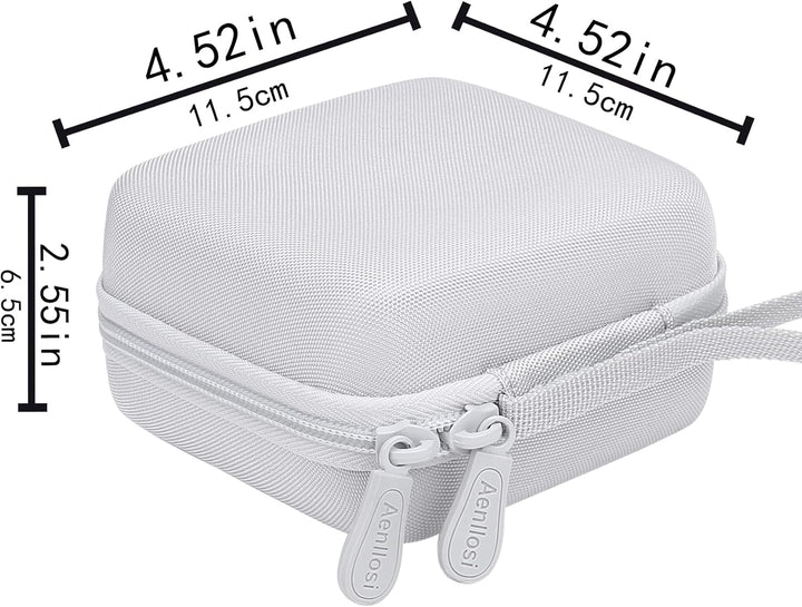 Aenllosi Hart Tasche Hülle für Marshall Willen II Tragbaren Bluetooth Lautsprecher, Nur Tasche(Weiss