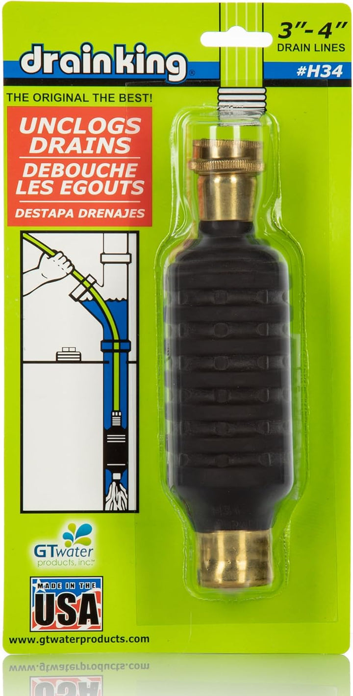 GT Wasser Produkte H34 Zoll- bis 4-Zoll-Drain King