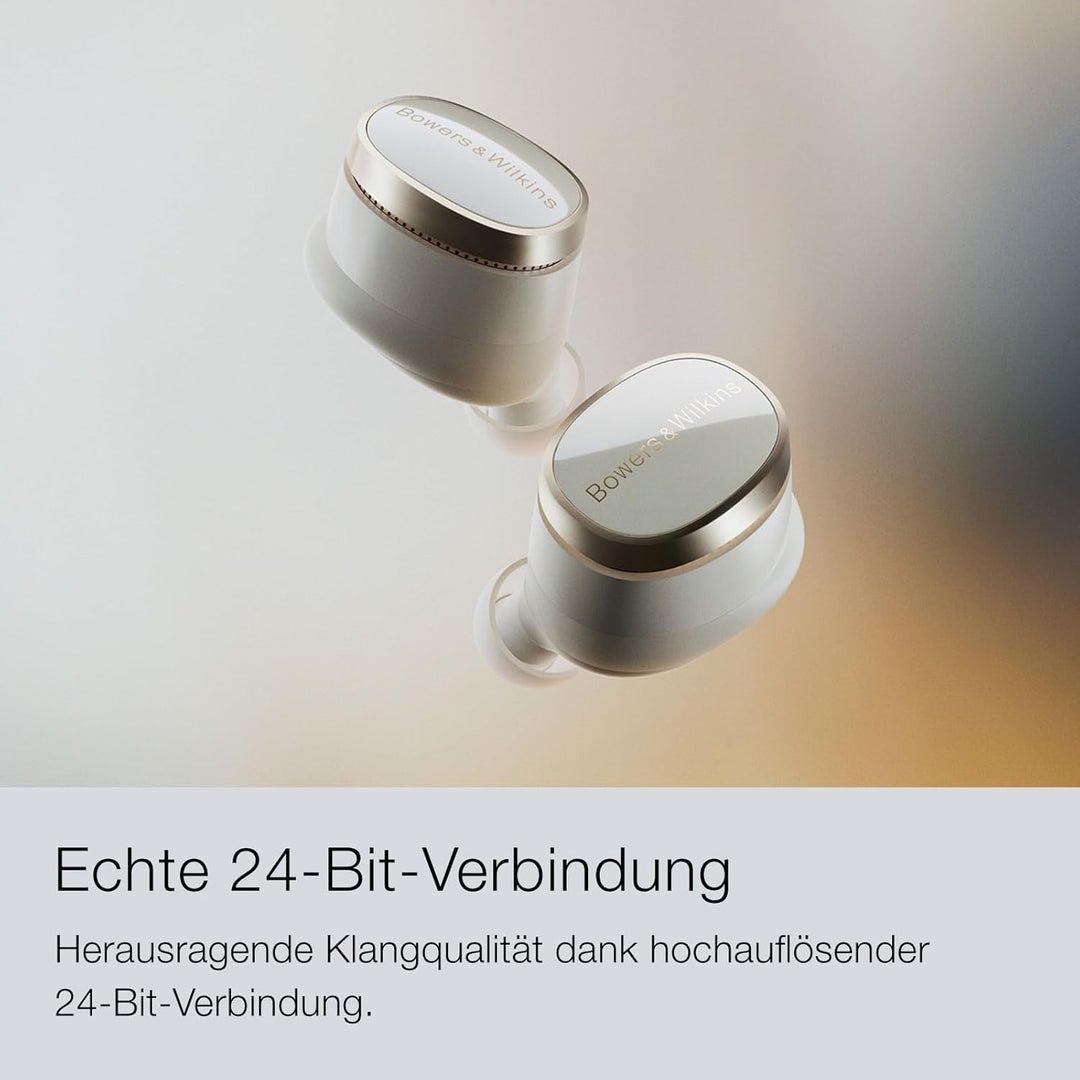 Bowers & Wilkins Pi8 kabellose True Wireless Kopfhörer mit Aktiver Geräuschunterdrückung, Bluetooth,