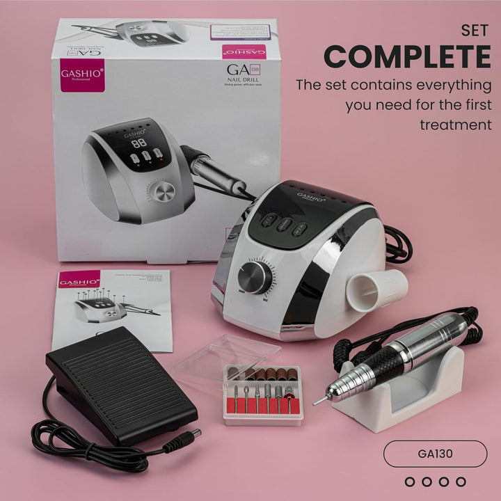 Nagelfräser für Gelnägel | Nail Drill 65W | Elektrische Nagelfeile | Maniküre Pediküre Set Elektrisc