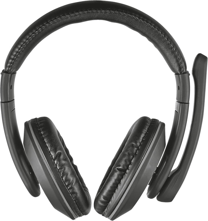 Trust 21662 Reno Headset (für PC und Laptop) schwarz, One Size
