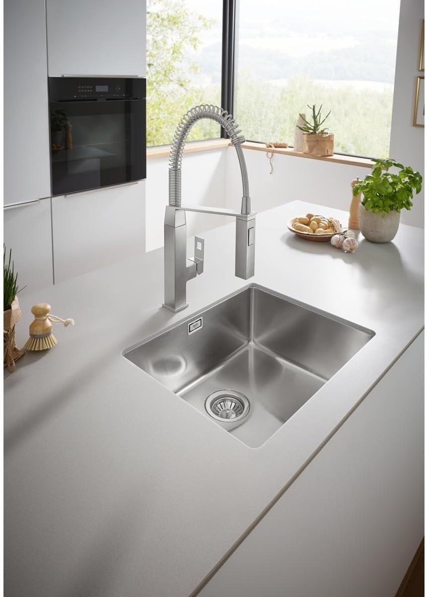 GROHE K700U | 1 Becken | Küchenspüle - Unterbau, Aufsatzmontage oder flächenbündiger Einbau | inklus