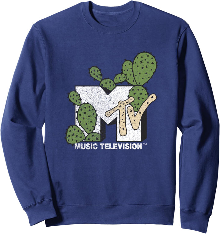 MTV Music Television Cactus Logo Sweatshirt