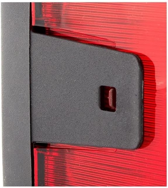 HELLA - Heckleuchte - Glühlampe - 24/12V - Anbau - Lichtscheibenfarbe: rot/gelb - Stecker: Flachstec
