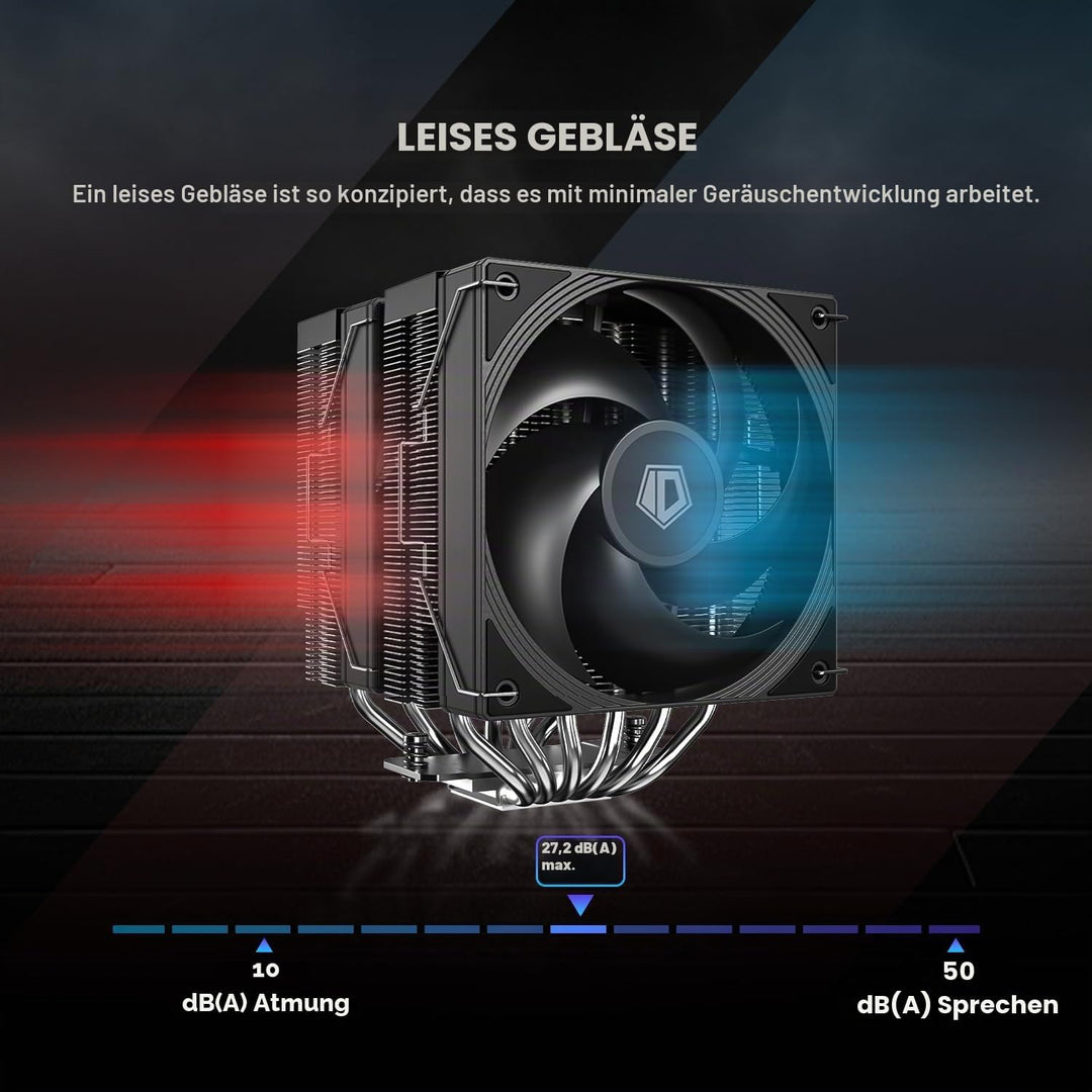 ID-COOLING FROZN A620 PRO SE - Doppelturm Luft-CPU-Kühler, 6×Ф6mm Wärmerohre, Zwei 120x120x25mm leis