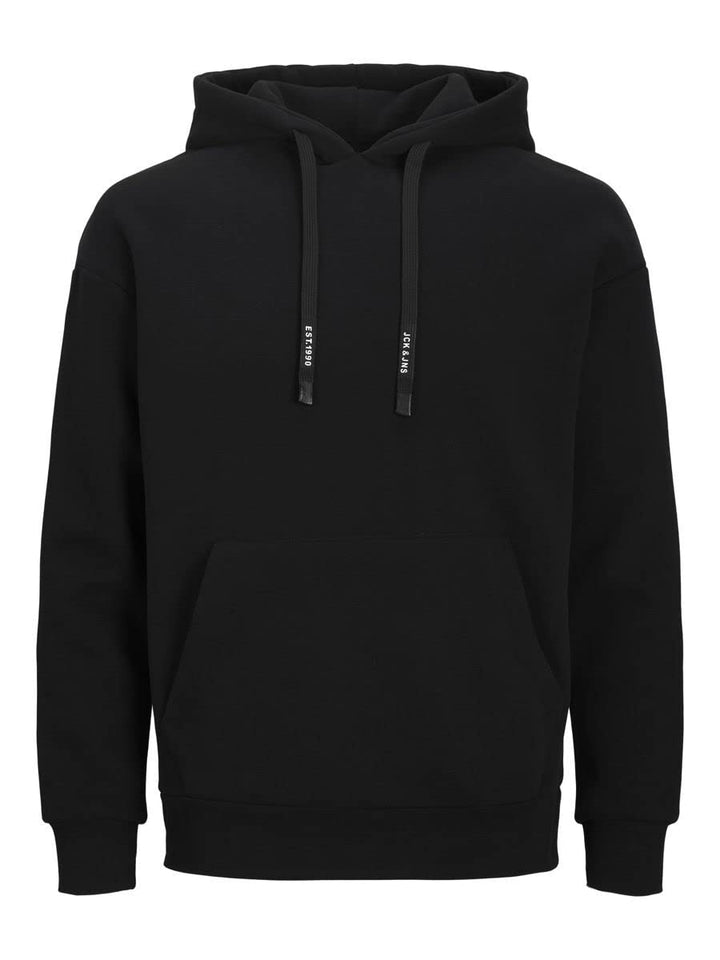 JACK & JONES Herren Jjeking Sweat Hood Kapuzenpullover S Schwarz, S Schwarz
