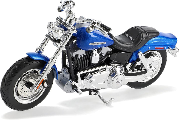 Generisch Harl. Davi. 2009 FXDFSE CVO Fat Bob Blau 1/18 M*a*i*s*t*o Modell Motorrad mit individiuell