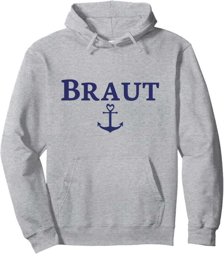 Junggesellinnenabschied - Anker - Hochzeit - Mädels - Braut Pullover Hoodie