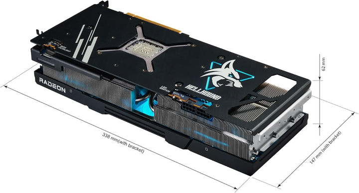 PowerColor Hellhound AMD Radeon RX 7900 XTX Grafikkarte 7900XTX Hellhound, 7900XTX Hellhound