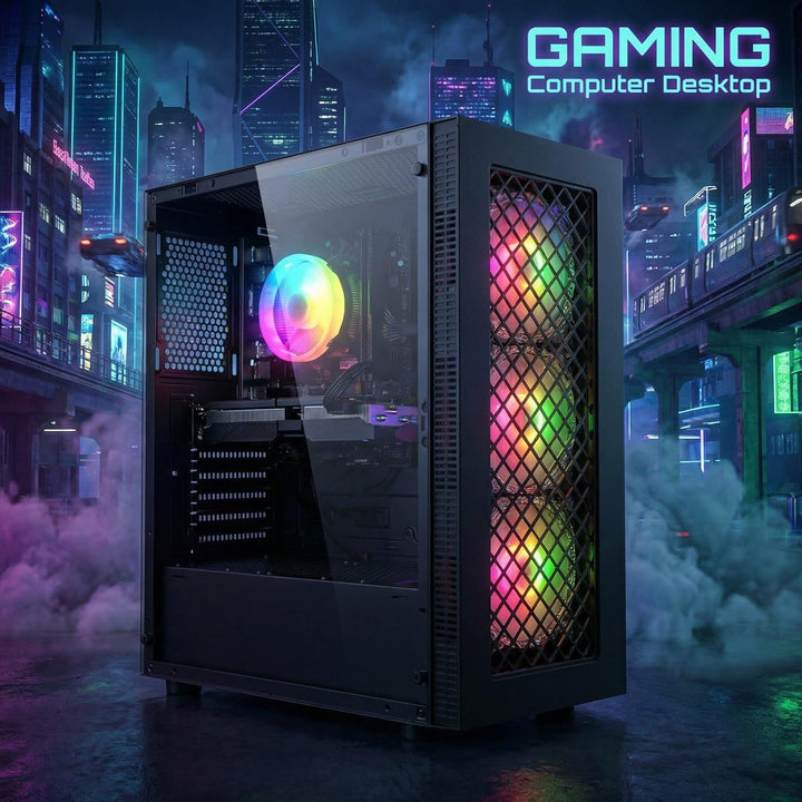 STGsivir Gaming PC, GeForce RTX 2060 Super 8GB GDDR6,Core i7 8th bis zu 4.1 Ghz,32GB DDR4,1TB SSD,WL