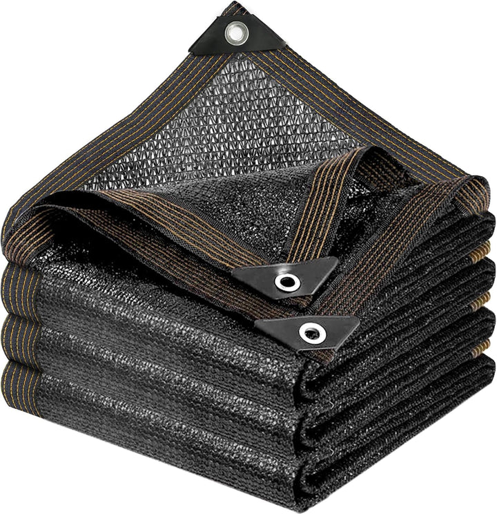 Schattennetz - 90% Beschattungsgrad mit perforiertem Sonnennetz, 2x1m Schattierungsnetz,geeignet für