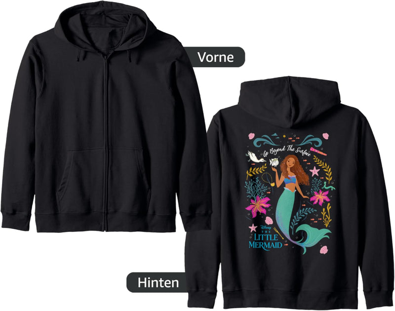 Disney The Little Mermaid Ariel Goes Beyond The Surface Kapuzenjacke