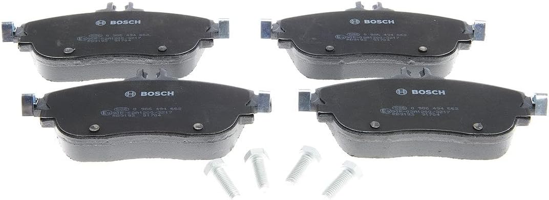 Bosch BP1507 Bremsbeläge - Vorderachse - ECE-R90 Zertifizierung - vier Bremsbeläge pro Set