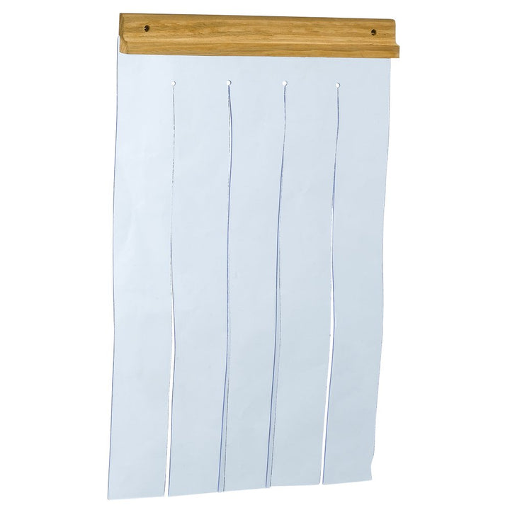 Ferplast Türvorhang für die Hundehütten Modell DOMUS MAXI, Tür für Outdoor-Hundehütten, transparente