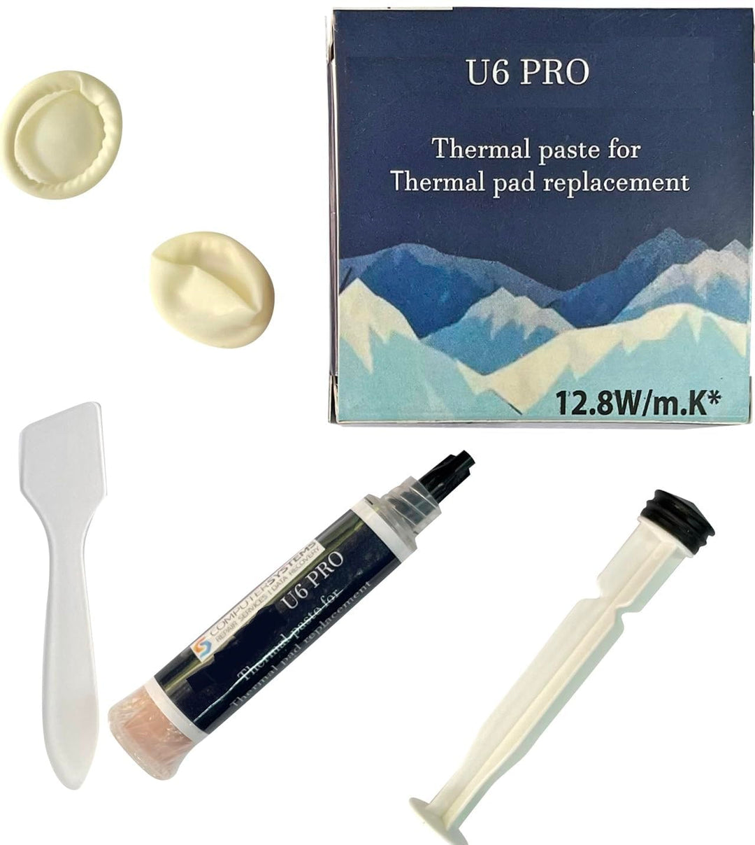 U6 PRO 10g Spritze Viskose Wärmeleitpaste für Wärmeleitpad Ersatzflüssigkeit CSGR