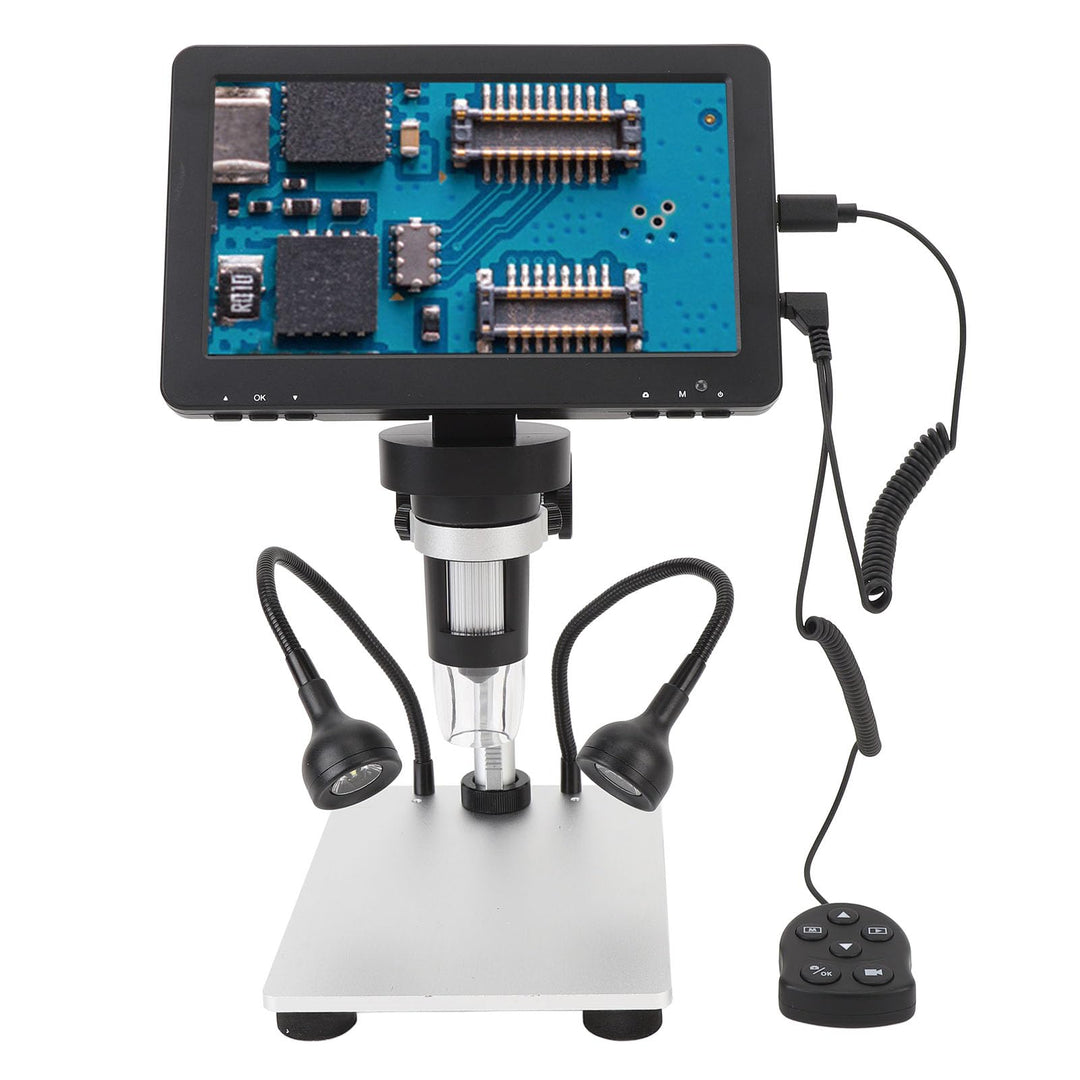 Bildschirmmikroskop, Lötmikroskop, LCD Digital Mikroskop Für Münzen, 7 Zoll Digitales USB Mikroskop,