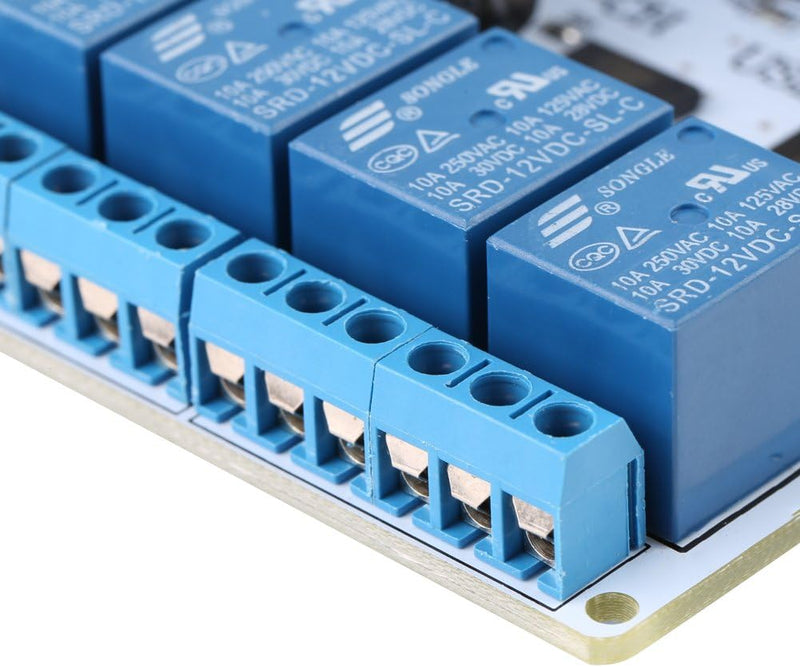 8-Kanal 12VDC Typ-B USB Relais Tafel Modul Regler zum Automatisierung Robotik MEHRWEG VERPACKUNG