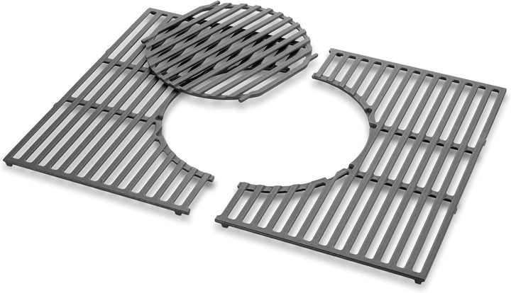 Weber Grillroste für Genesis 300 Serie/aus Gusseisen, Gourmet BBQ System, speichert Hitze, sorgt für