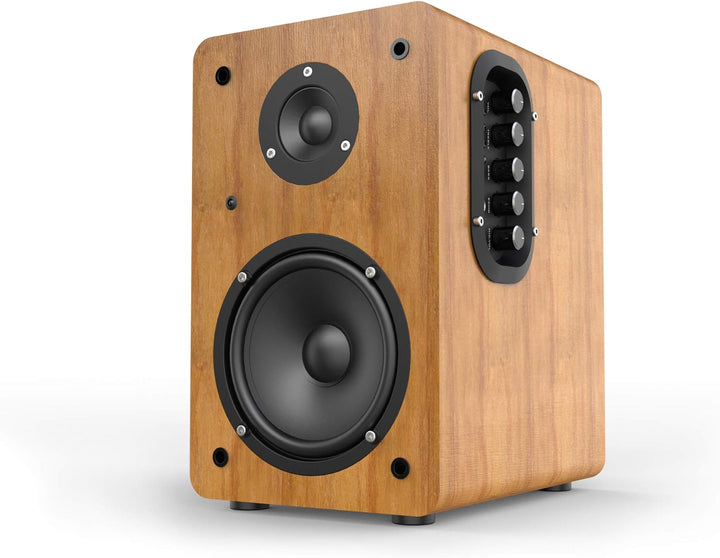 Wiibo Neo 100 Altavoces Vintage Estanteria Bluetooth HiFi Activos 100w Pareja