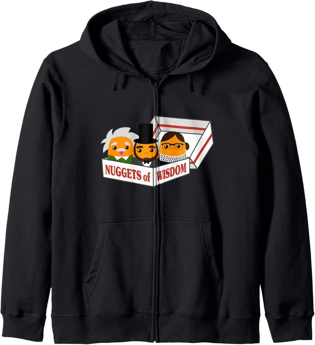 Funny Chicken Nugget Kapuzenjacke