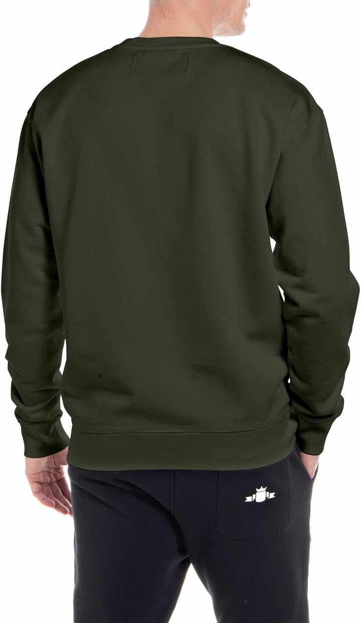 Replay Herren Sweatshirt 100% Baumwolle, Army Green 238
