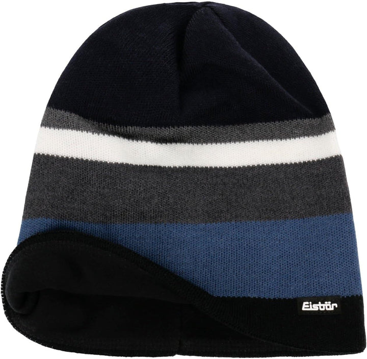 Eisbär Miron 2.0 Beanie Strickmütze Wintermütze Streifenmütze Skimütze Mit Futter Einheitsgrösse sch