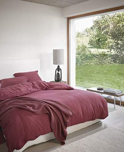 Marc O'Polo Bettwäsche Kuva Duvet I Grösse 155x220 80x80 cm I Farbe Soft Red