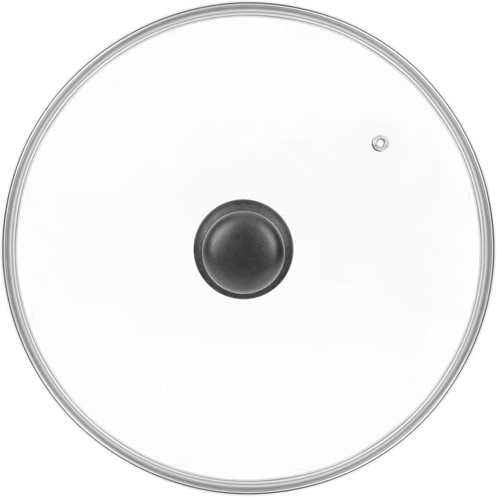Sitram 714946 Kochgeschirr, Aluminium, Schwarz, 2 Griffe, 28 cm, 2 Pfannen Ø 24,28 cm, 3 Töpfe Ø 16,