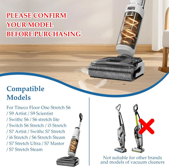 Bürstenrolle für Tineco Floor One S9 S7 Master/S9 Artist /i6 i5 Stretch/S6 stretch lite/Swithc S7 St
