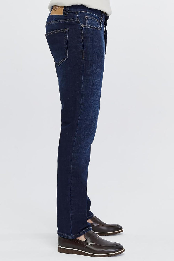CEDY DENIM - Herren Jeans Regular Fit, Stretch Jeanshose, Herren High Waist, Straight Cut, Basic Was