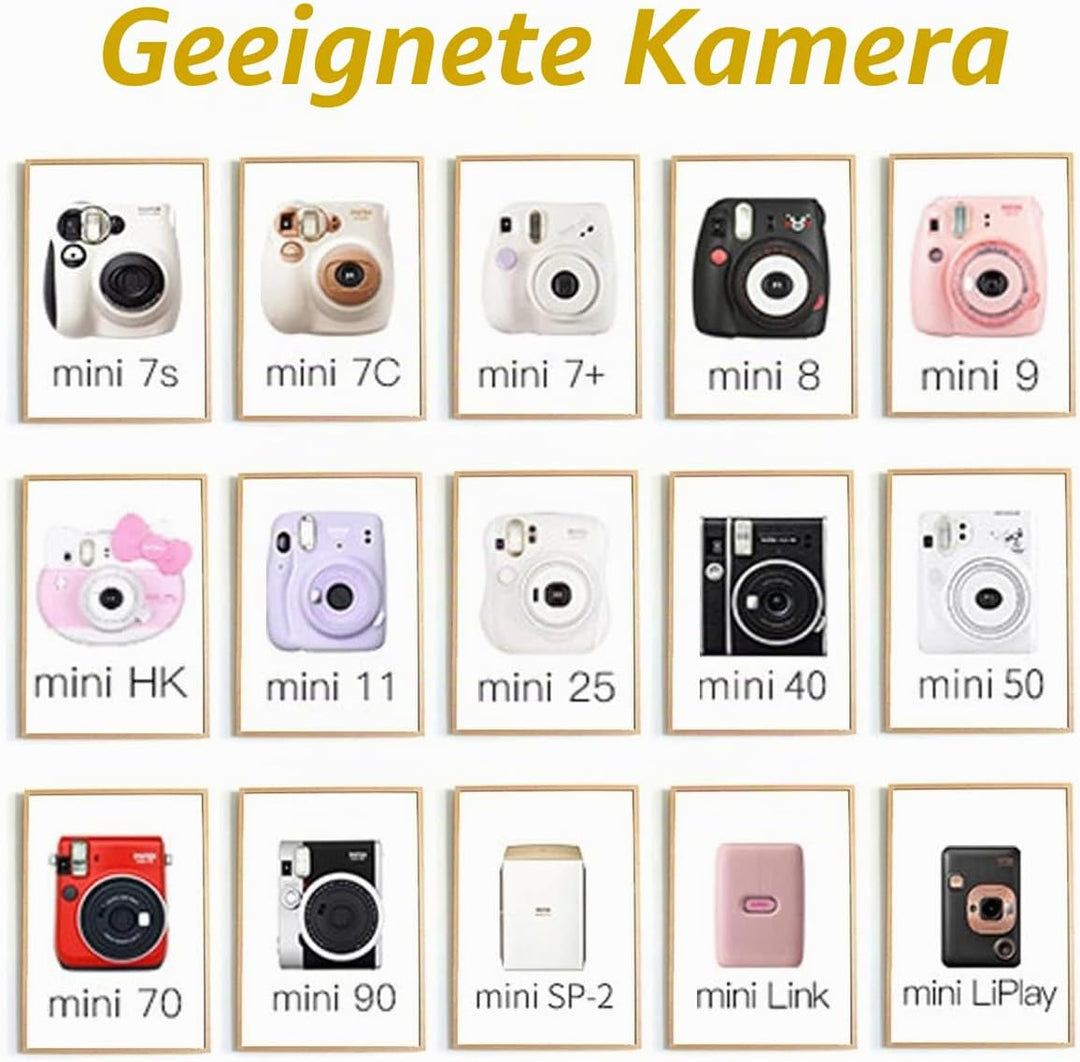 FUJIFILM Instax Mini Instant Film Vorteilspack – 60 Fotos