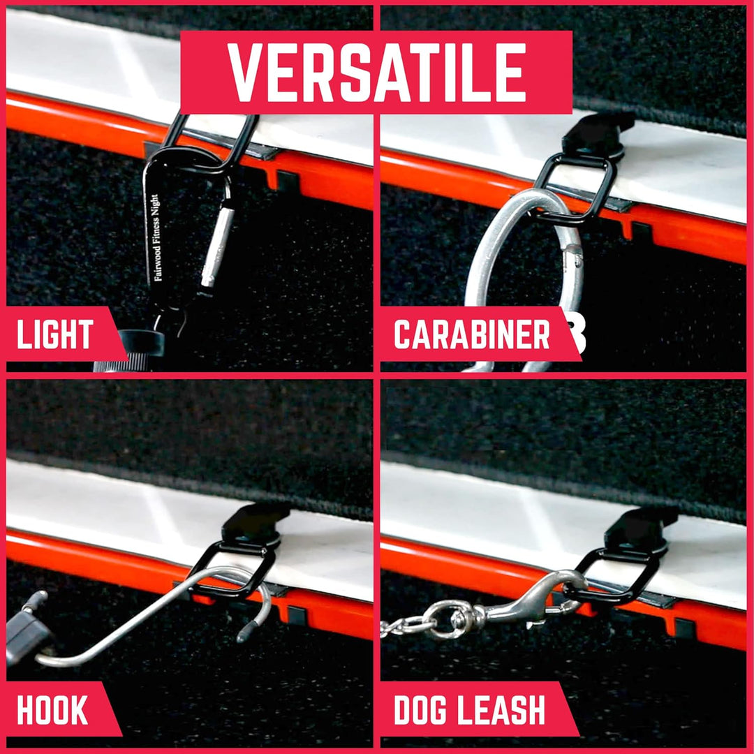 GPCA Zurrgurt Spangurte Ringe für Jeep Wrangler, 6er Pack