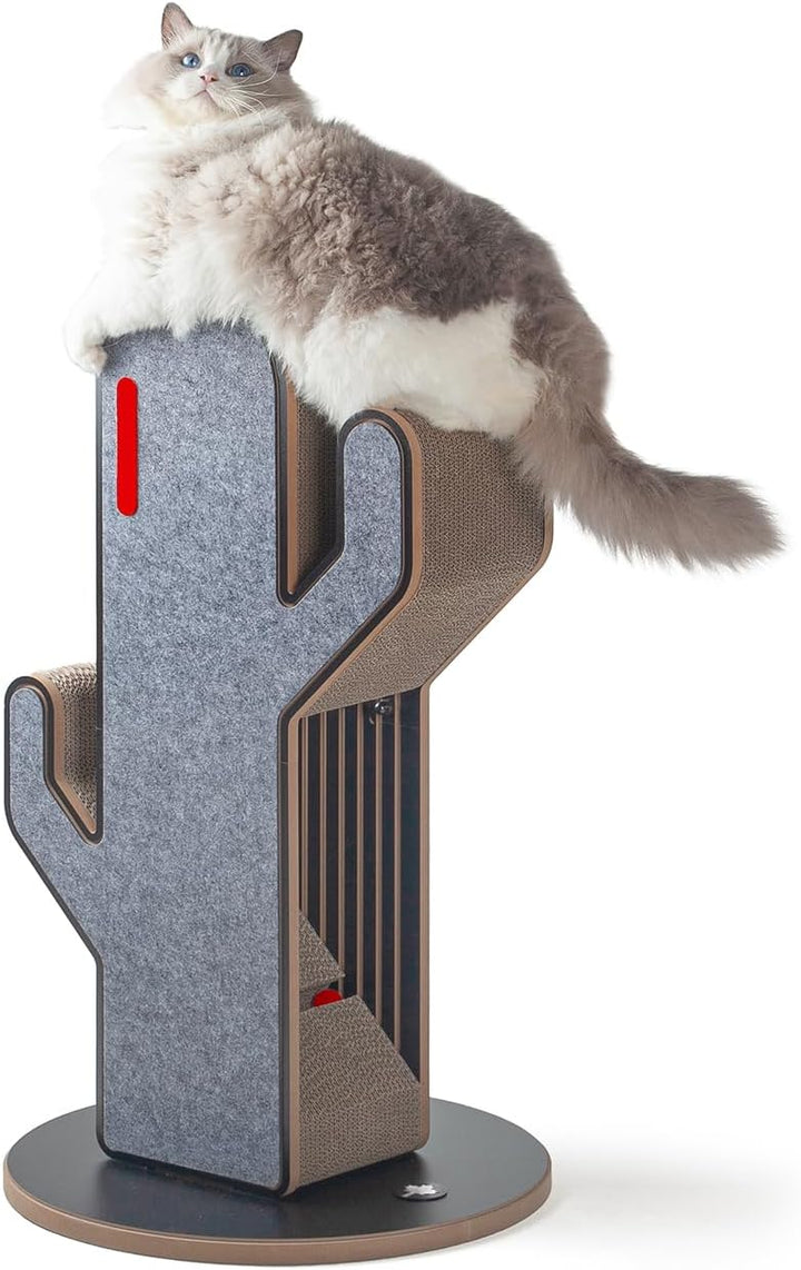 CanadianCat Company | Design Kratzmöbel Kaktus | Kratzsäule, Kratzstamm | 45 x 45 x 80 cm