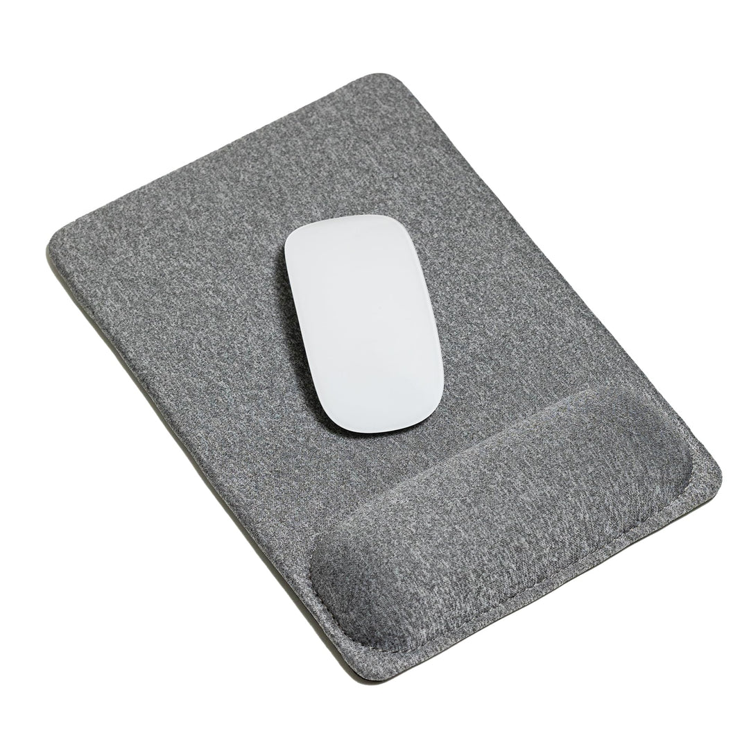 SenseAGE Mauspad mit Handgelenkauflage, ergonomisch & kompakt, Rutschfester PU-Basis, Glatte Oberflä