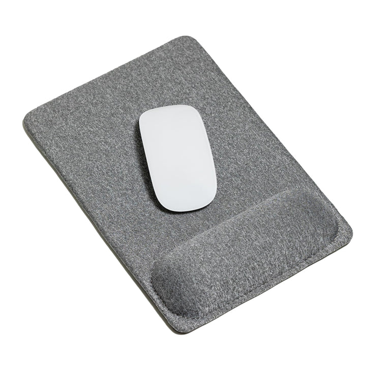 SenseAGE Mauspad mit Handgelenkauflage, ergonomisch & kompakt, Rutschfester PU-Basis, Glatte Oberflä