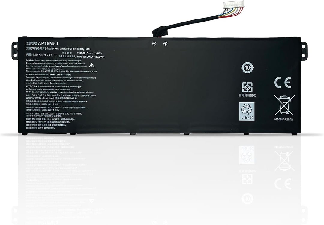AP16M5J Laptop Batterie Ersatz für Acer Aspire 1 A114-31 A114-31-C4HH A114-31-C5GM 3 A314-31 A315-21